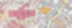 Graphic to show OS of York in 1850 morhping into the modern interpretation map