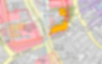 Extract from the historical map of Swansea showing Swansea Castle